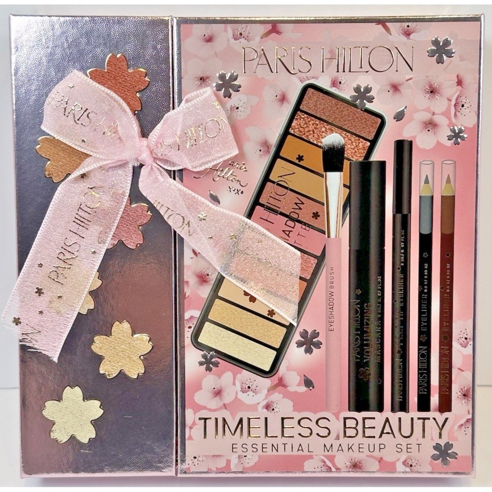 Paris Hilton Timeless Beauty Essential Makeup‎ Set Eyeshadow Palette Mascara